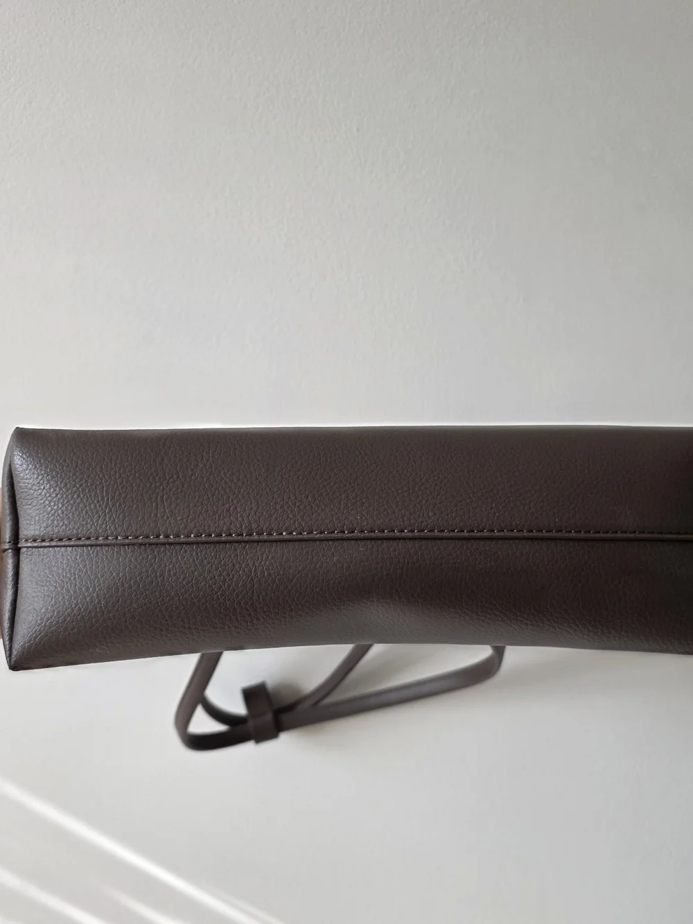 Freda Salvador Brown Leather Shoulder Bag